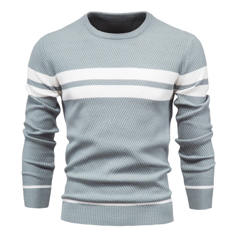 Maarten™ | Winterse Casual Gestreepte Herentrui