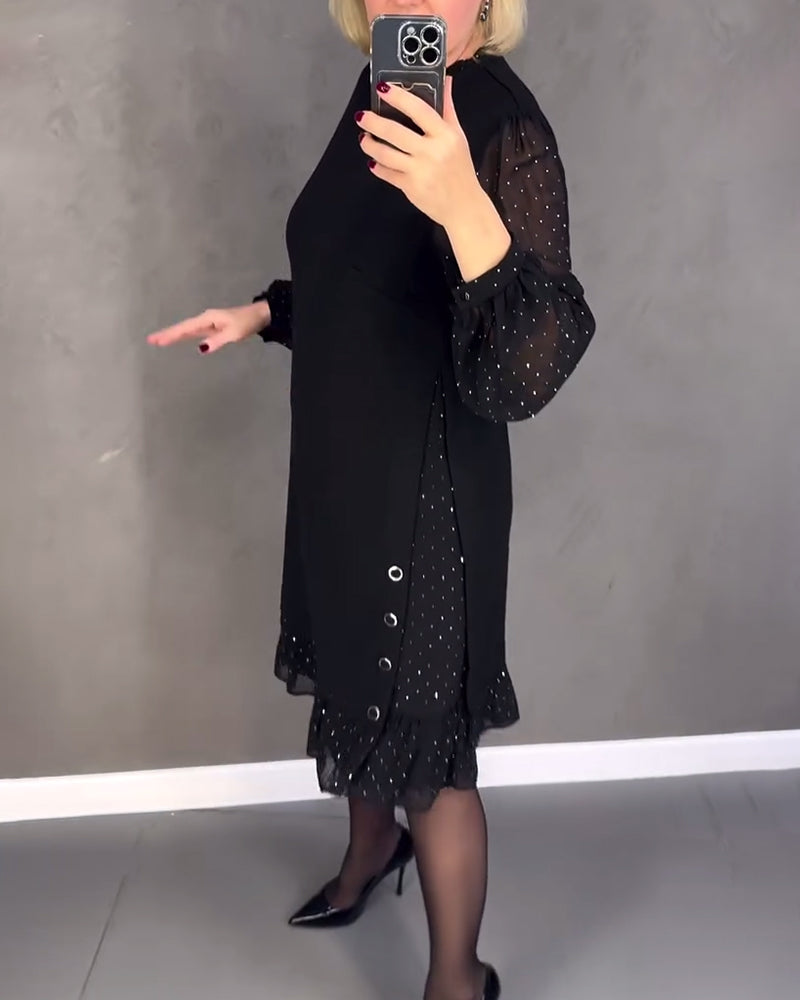 Sofie™ - Elegante Stippenjurk