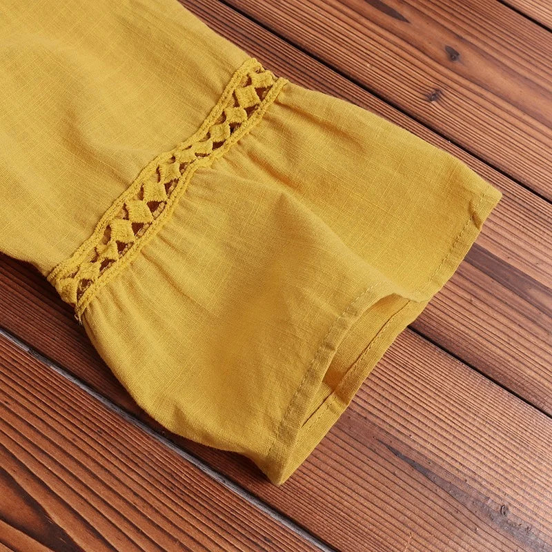 Silvia™ - Luchtige Zomerjurk met Kantdetails