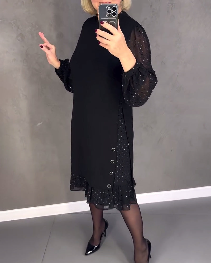 Sofie™ - Elegante Stippenjurk