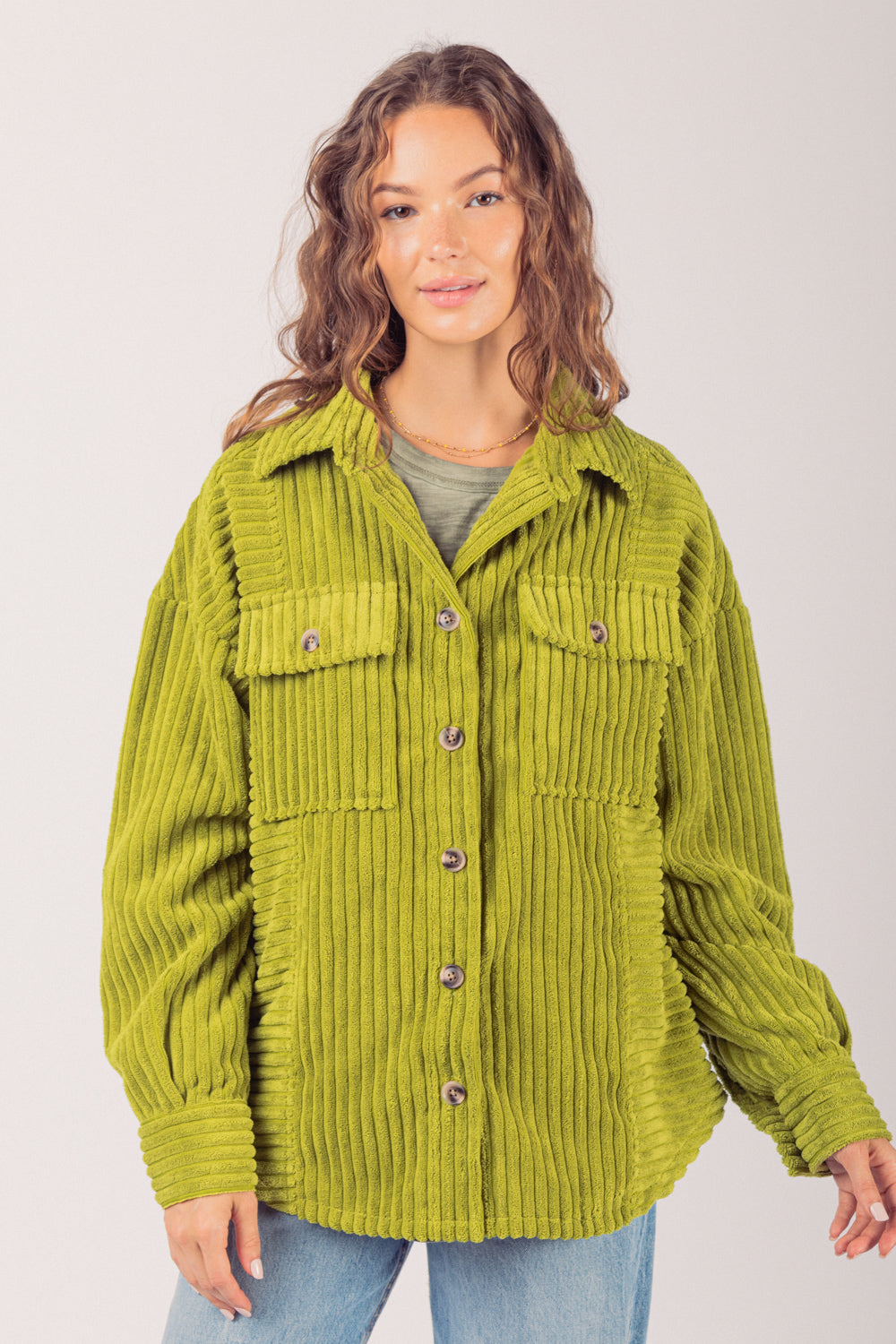 Selena™ - Stijlvolle Corduroy Jas