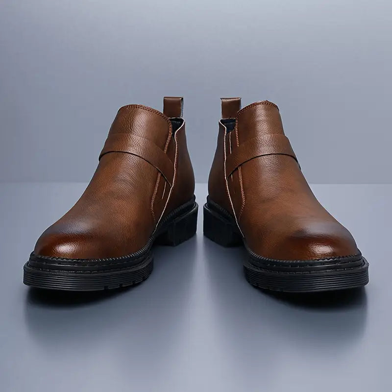 Mick | Leren Ranger Stijl Herenschoenen