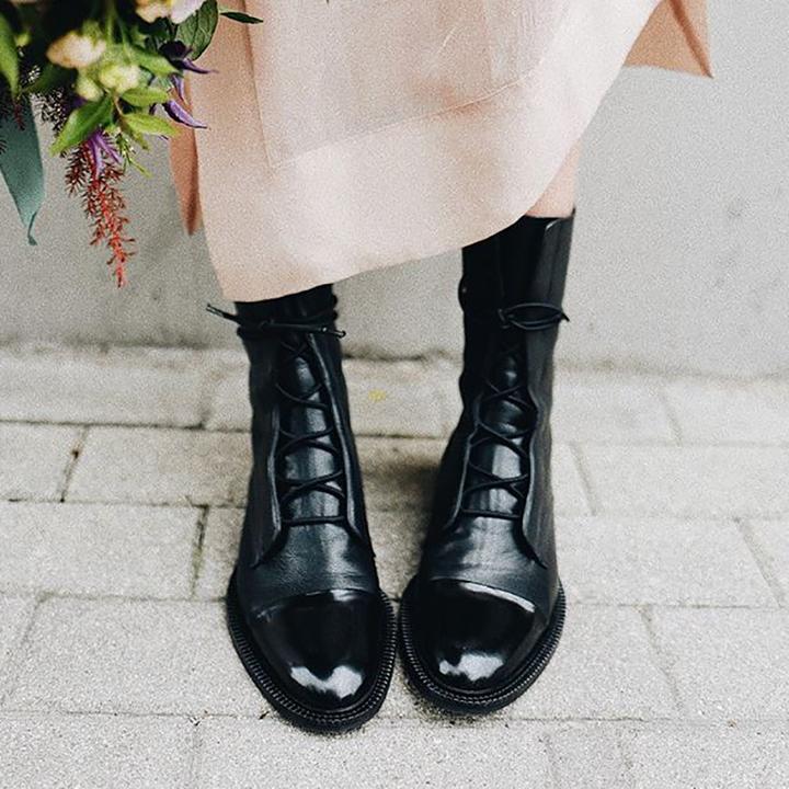 Charlotte - Klassieke Veterlaarzen