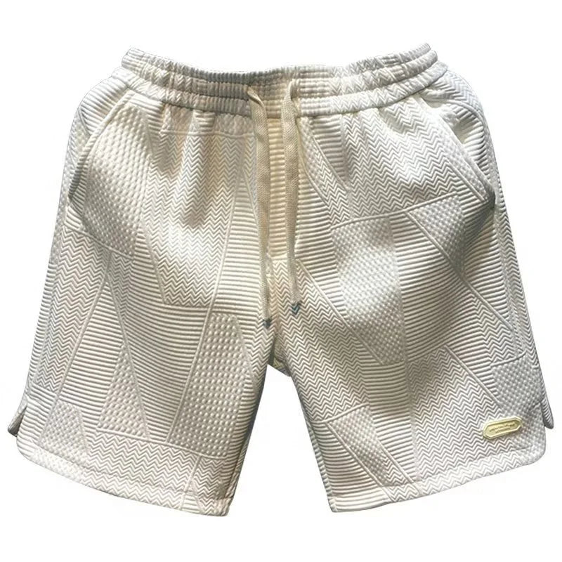 Carlo - Elegante Herringbone Shorts voor Heren