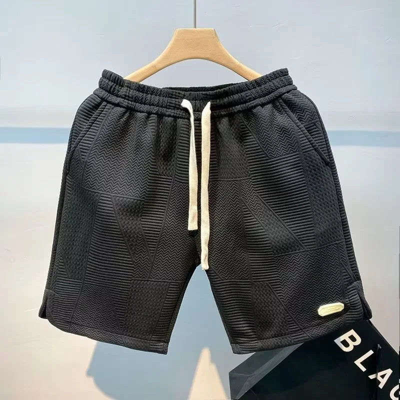 Carlo - Elegante Herringbone Shorts voor Heren
