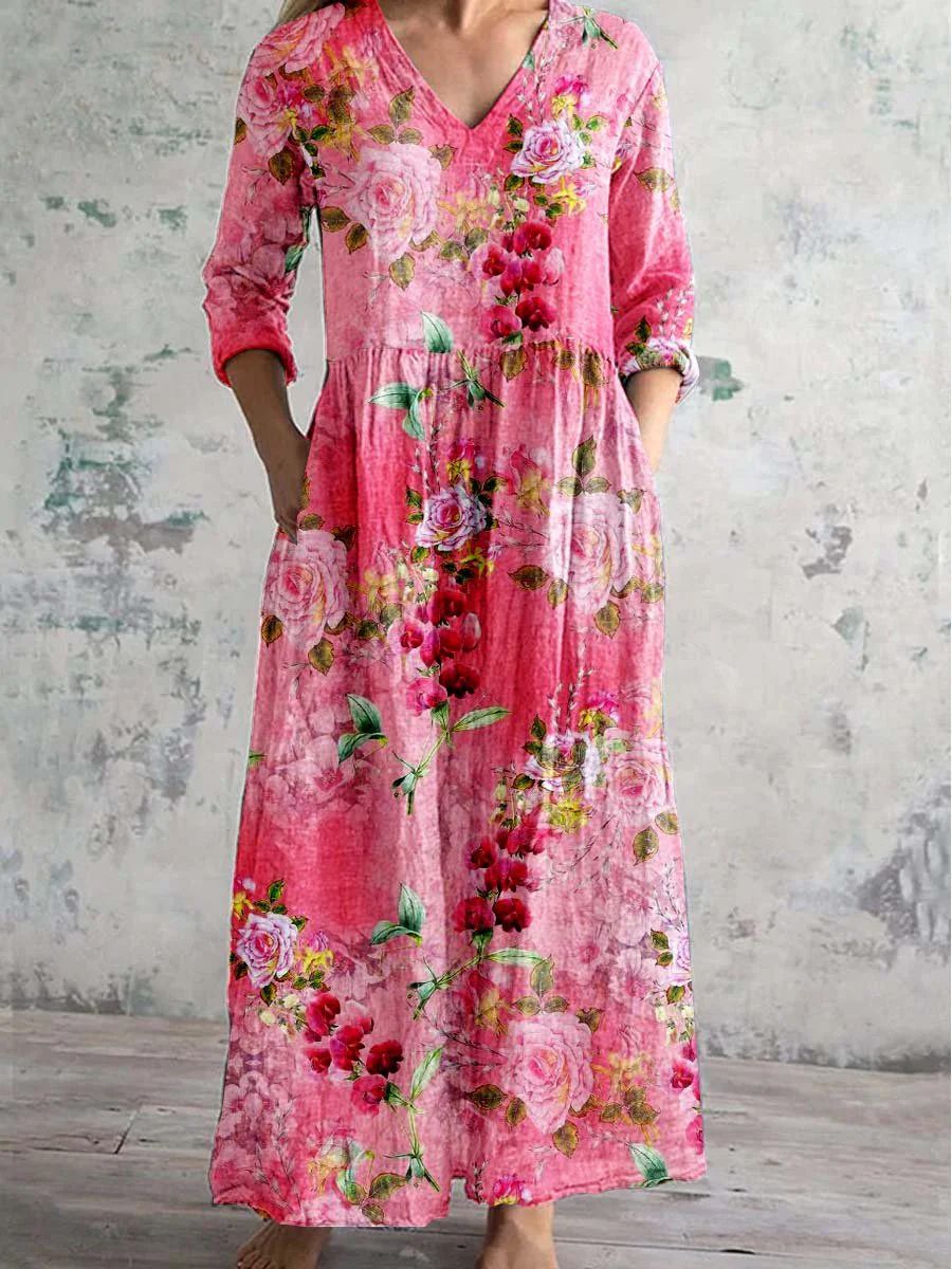 Aliyah™ - Stijlvolle Bloemen Jurk