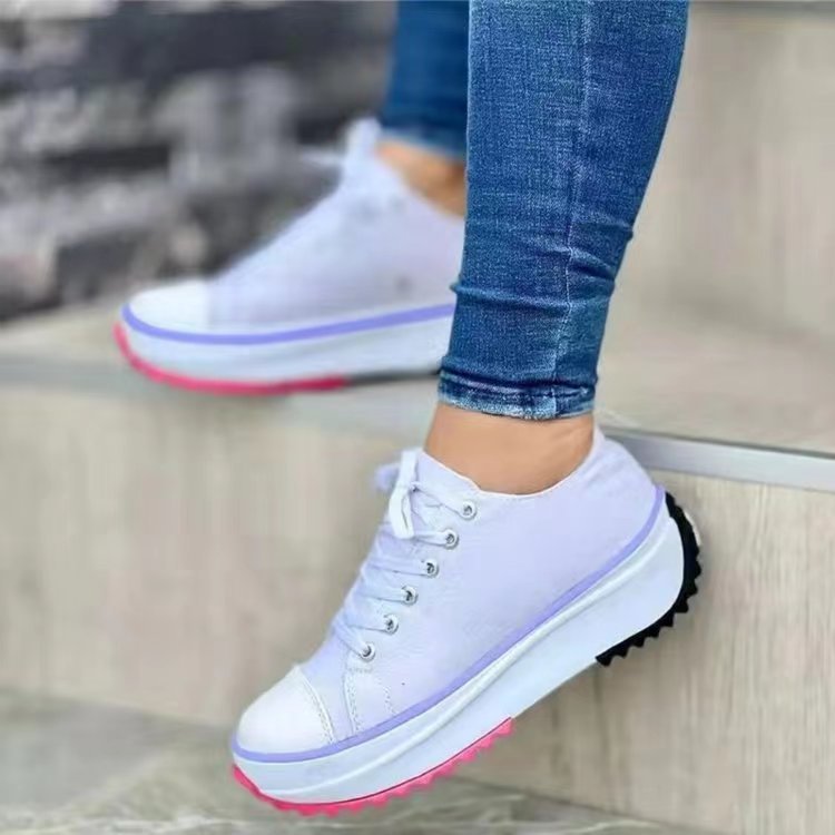 Lauren | Canvas Sneakers met lage top voor dames