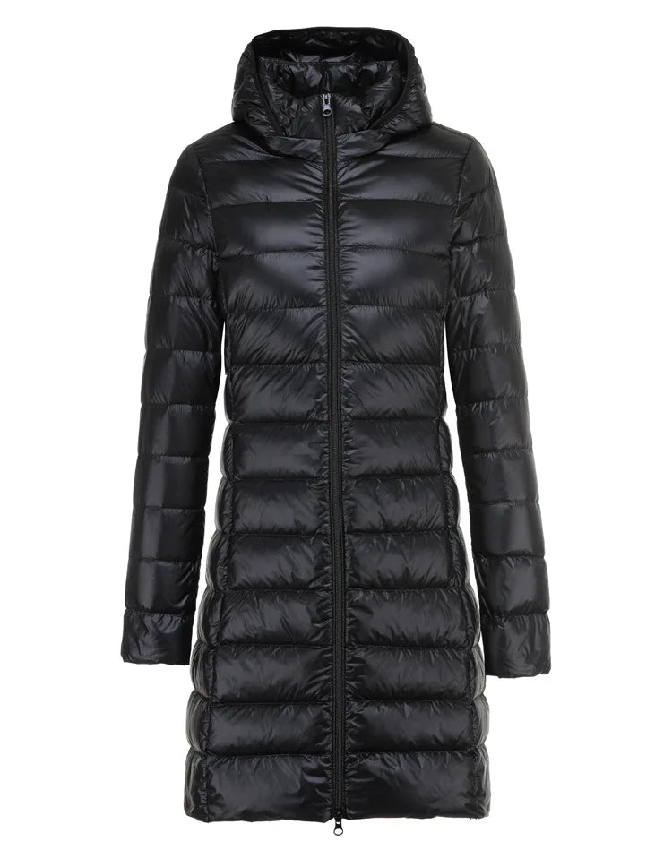 Claire | Ultralichte Lange Winterjas