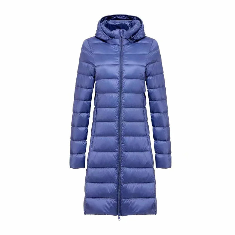 Claire | Ultralichte Lange Winterjas
