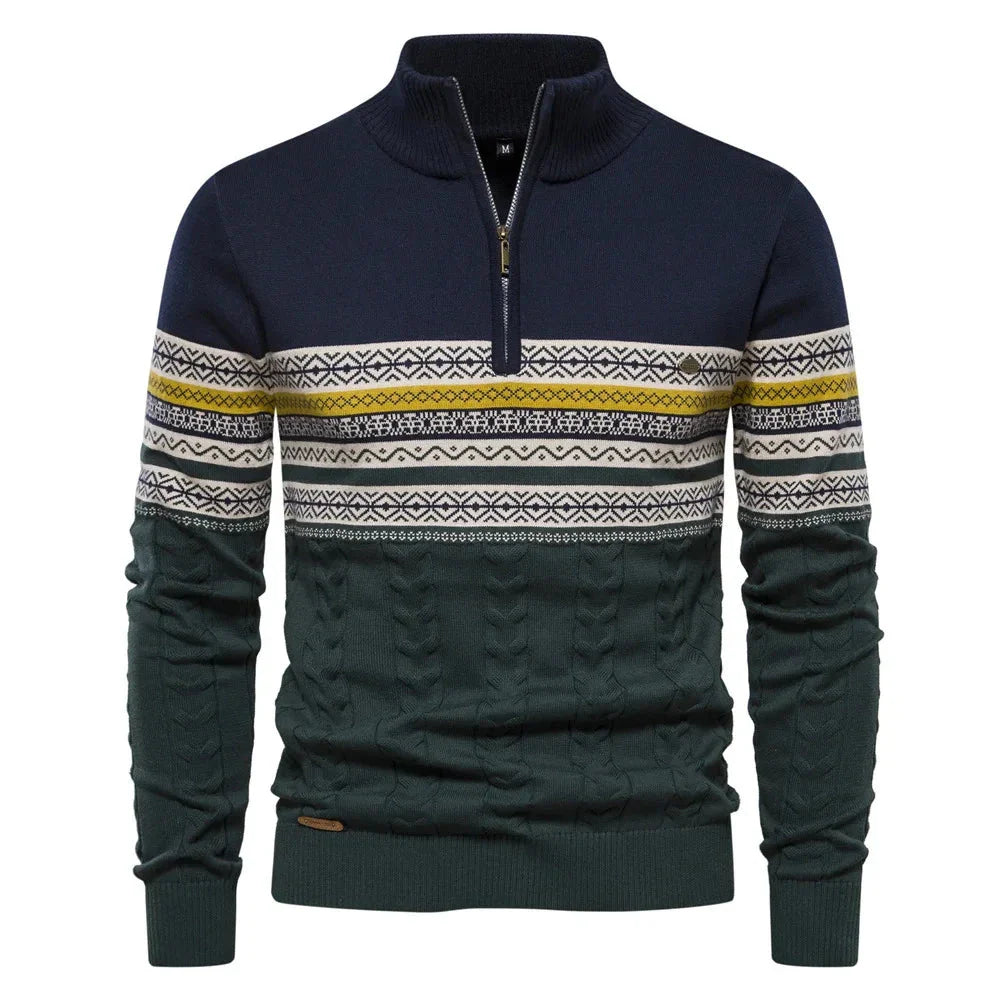 Joris | Comfortabele Zip-Up Trui