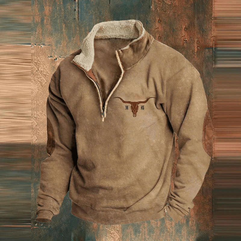 Khalil™- Trui met kwartsrits