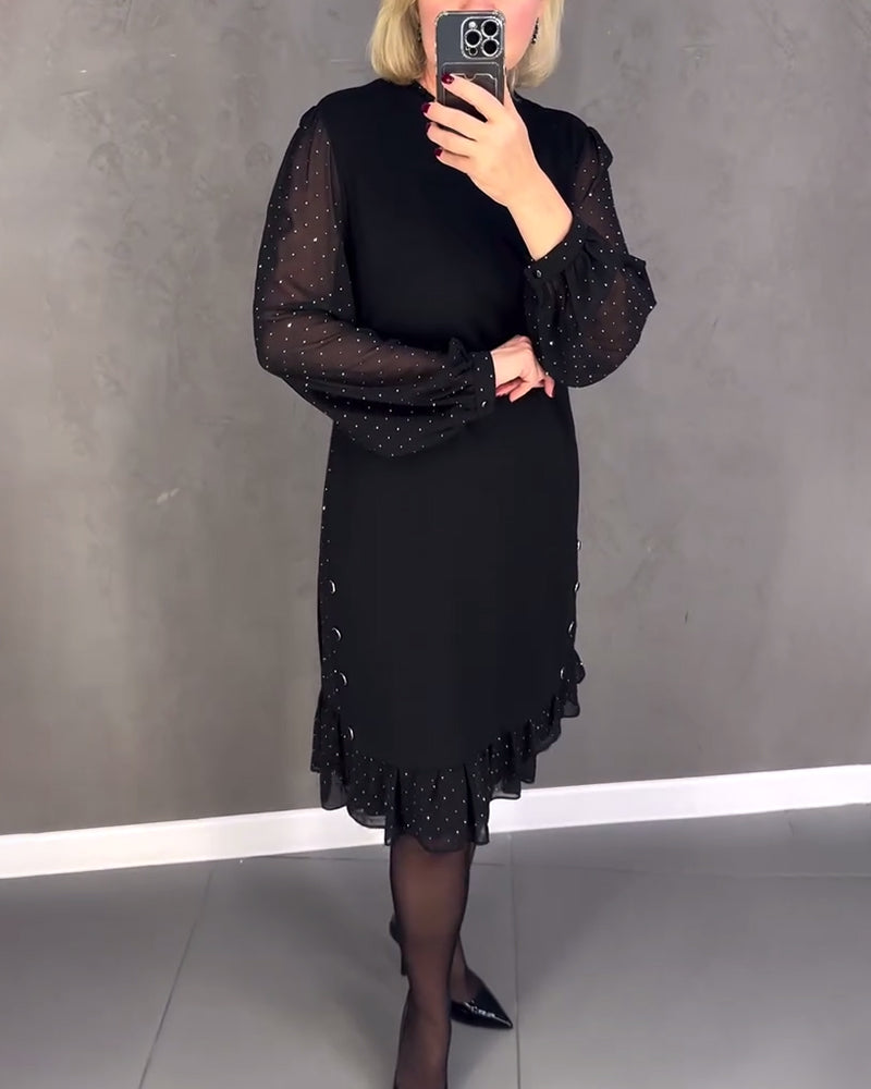 Sofie™ - Elegante Stippenjurk