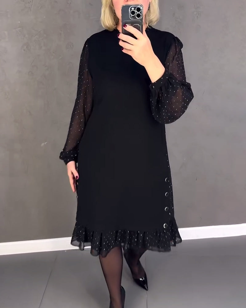 Sofie™ - Elegante Stippenjurk