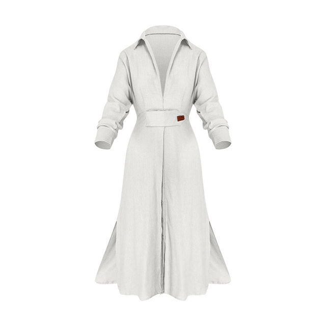 Marisol™ - Elegante Jurk met Knoopsluiting