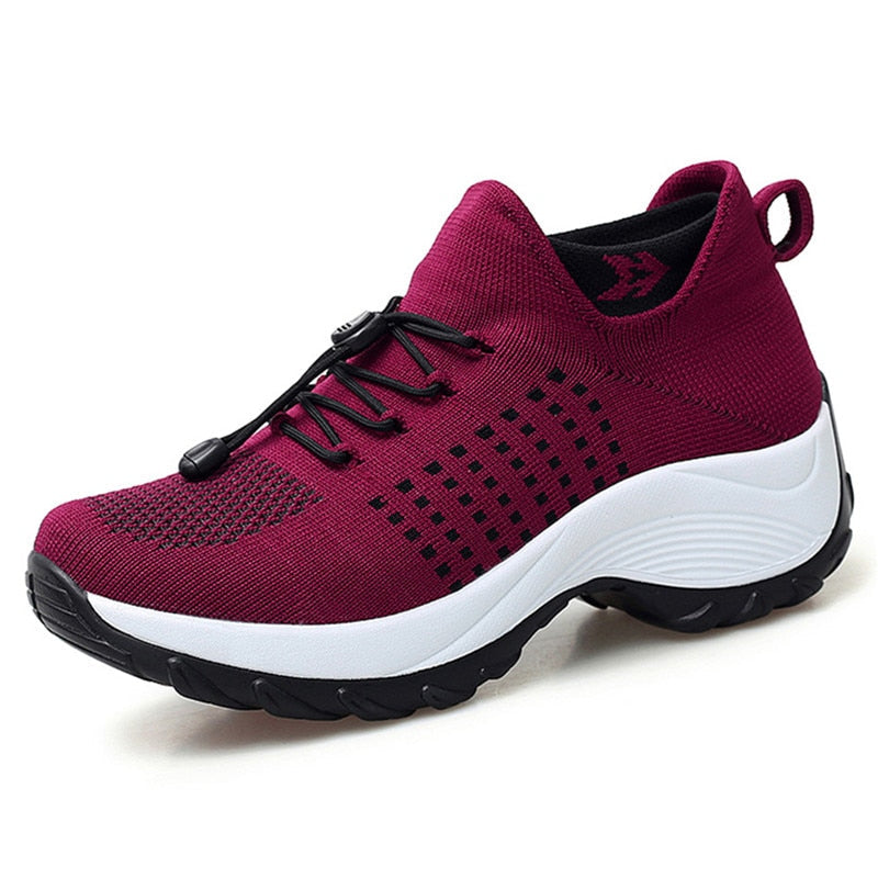 SoleRelief™️ | Stijlvolle en Ademende Mesh Sneakers voor Dames