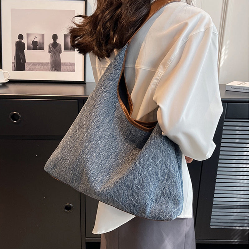 Mila | Denim Canvas Handtas voor Dames