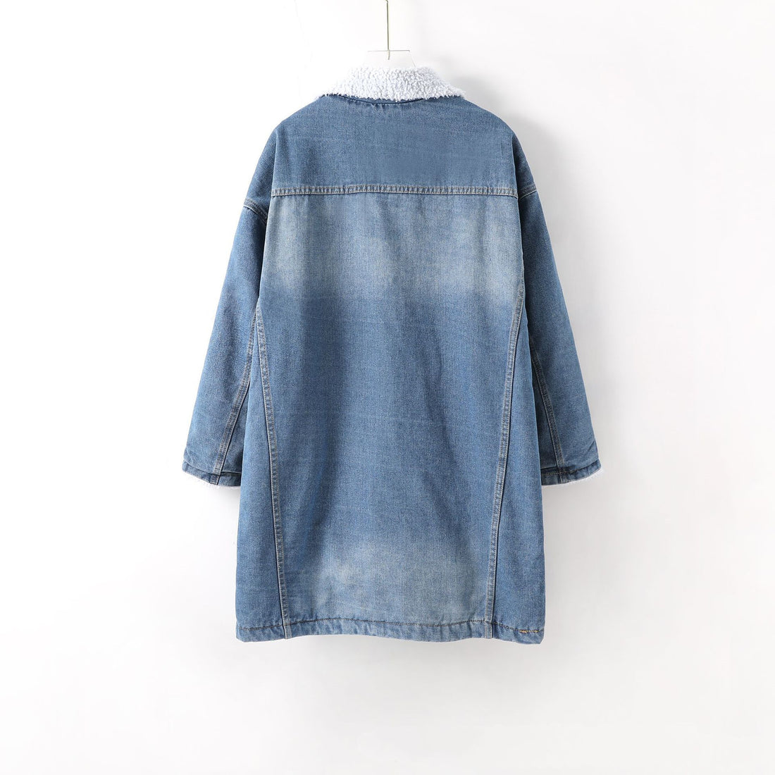 Lena | Denim Jas met Wolvoering voor Dames