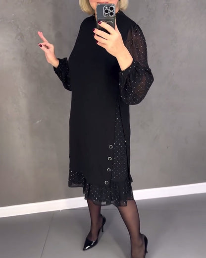 Sofie™ - Elegante Stippenjurk
