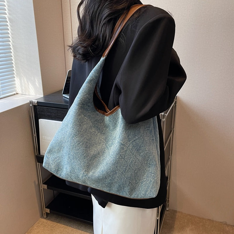 Mila | Denim Canvas Handtas voor Dames