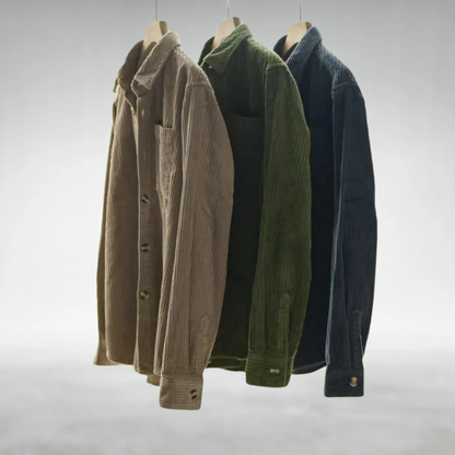 Bas™ - Corduroy Overhemd met Knoopsluiting