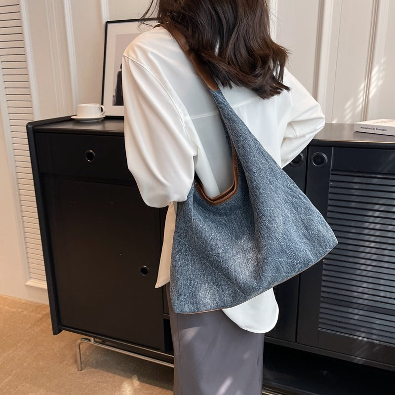 Mila | Denim Canvas Handtas voor Dames