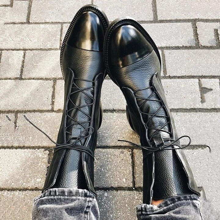 Charlotte - Klassieke Veterlaarzen