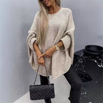 Clarissa™ - Oversized Gebreide Dames Trui