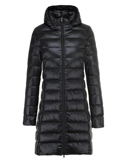 Claire | Ultralichte Lange Winterjas