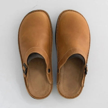 Jules | Orthopedische Leren Pantoffels