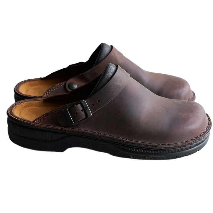 Jules | Orthopedische Leren Pantoffels