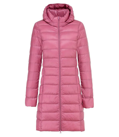 Claire | Ultralichte Lange Winterjas