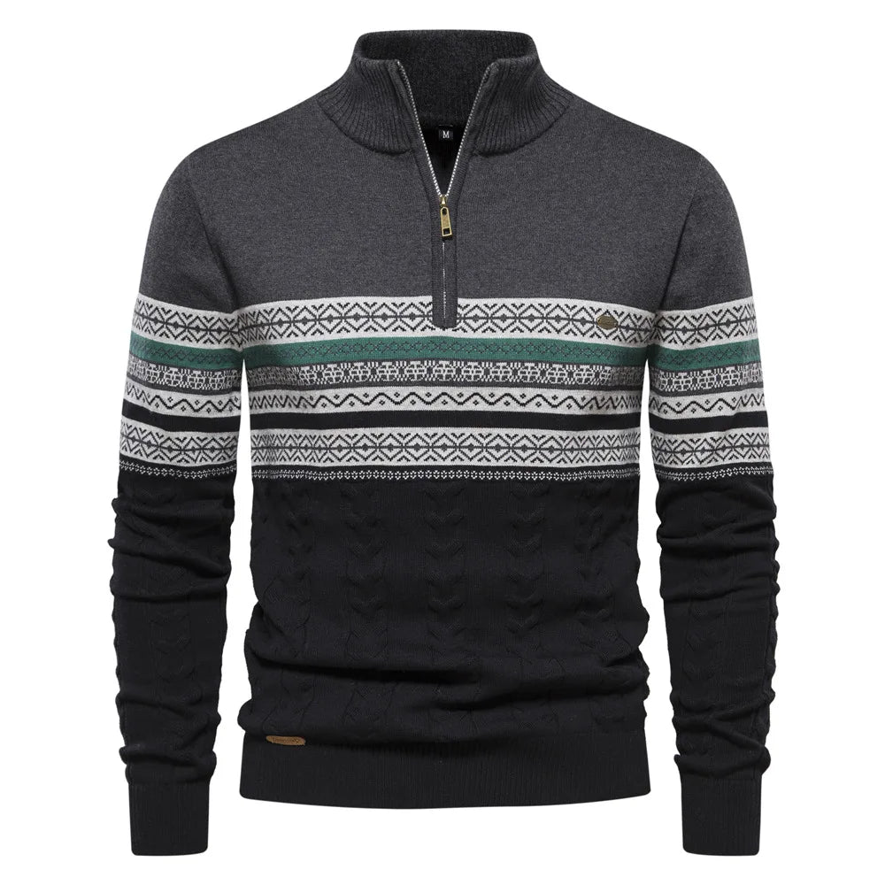 Joris | Comfortabele Zip-Up Trui