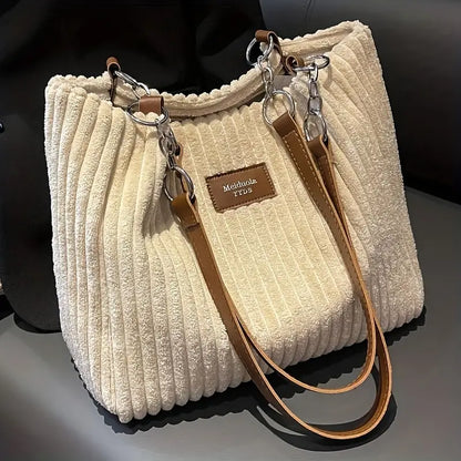 Jenna™ | Elegante Corduroy Tas