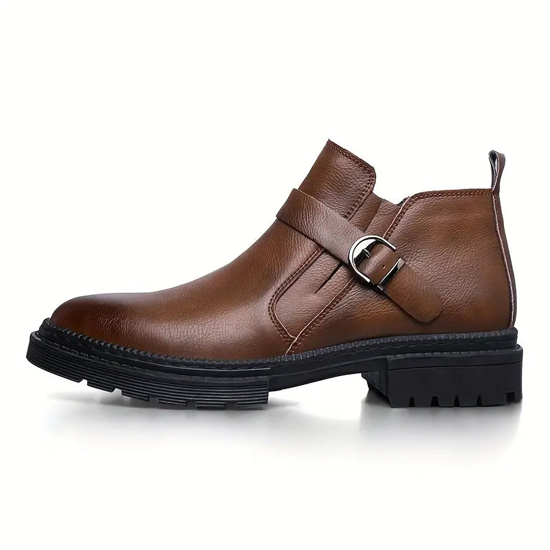 Mick | Leren Ranger Stijl Herenschoenen