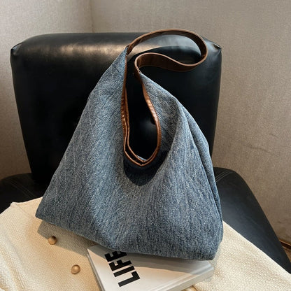 Mila | Denim Canvas Handtas voor Dames