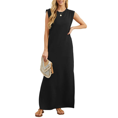Brea™ - Stijlvolle Lange Jurk met Slits